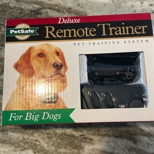 Pet Safe Deluxe Remote trainer for big dogs. New and sealed in box